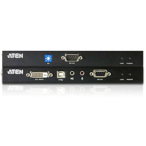 Aten aten ce600 dvi and usb based kvm extender with rs-232 serial 60 m