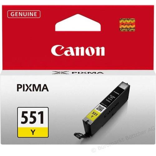 Canon CANON CLI-551Y YELLOW INKJET CARTIDGE