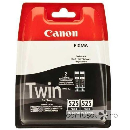 Canon TWIN PACK CARTUS BLACK PGI-525BK ORIGINAL CANON MG5150