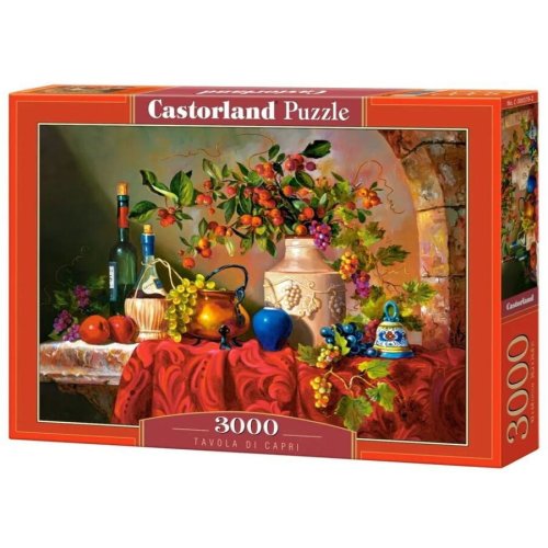 Castor Puzzle 3000 piese Tavola di Capri Castorland 300570