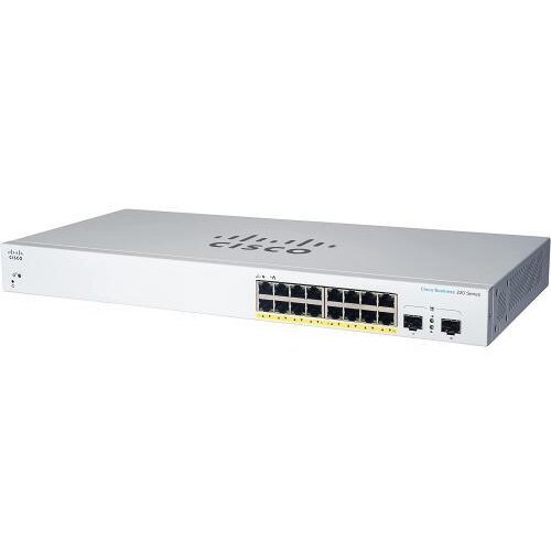 Cisco Switch Cisco CBS220-16P-2G, 16 porturi, PoE