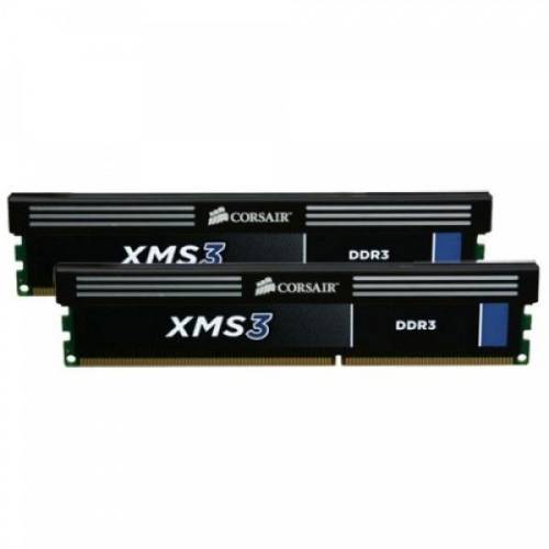 CORSAIR Corsair DDR3 8GB 1333MHz, KIT 2x4GB, 9-9-9-24, XMS3 radiator, dual channel