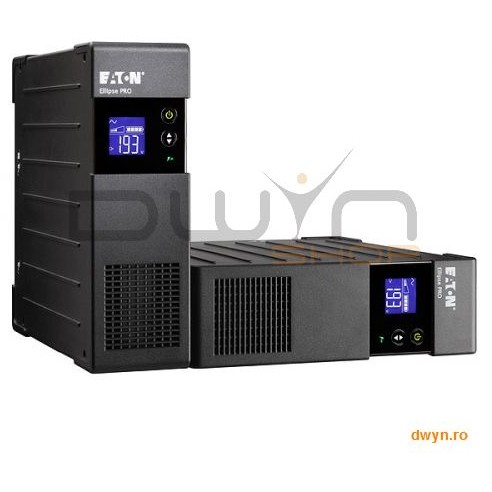 Eaton Eaton UPS Line Interactive 650VA/400W, Rack/Tower, Ellipse PRO, 4 x DIN OUTPUTS, AVR, Management USB