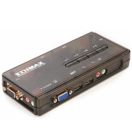 edimax Edimax switch cu 4 porturi USB KVM, set de 4 cabluri