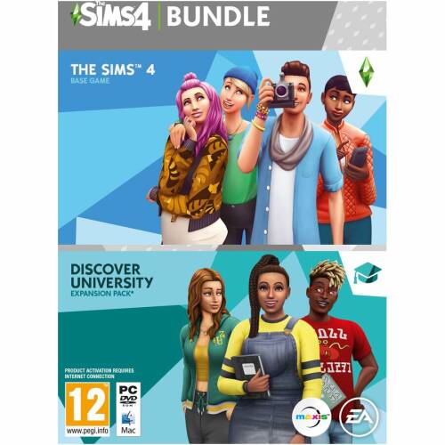 Electronic arts Softwer Electronic Arts The Sims 4 Discover University Bundle PC