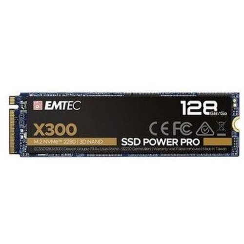 EMTEC Solid State Drive SSD Emtec X300 Power Pro ECSSD128GX300, 128 GB, M.2 2280, PCI-E x4 Gen3 NVMe