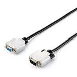 EQUIP Cablu prelungitor Equip VGA HD15 male/female, ecranat dublu, 1,8m