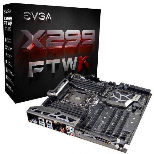 EVGA EVGA X299 FTW K, X299, SATA 6Gb/s, USB 3.0, mATX, DDR4