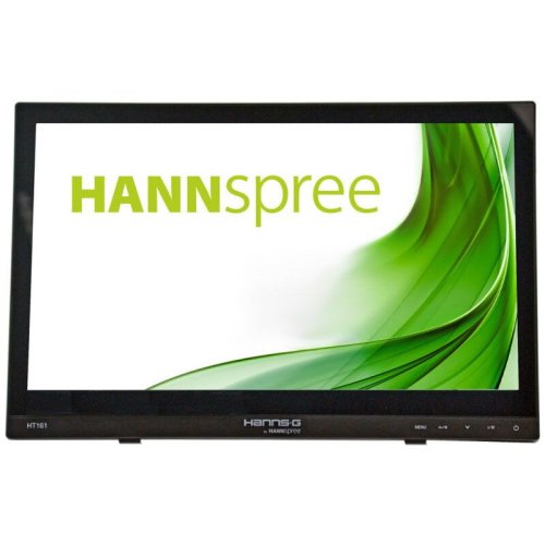HANNSPREE Monitor LED Hannspree HT161HNB Touchscreen 15.6 inch WXGA 12 ms 60 Hz, Negru
