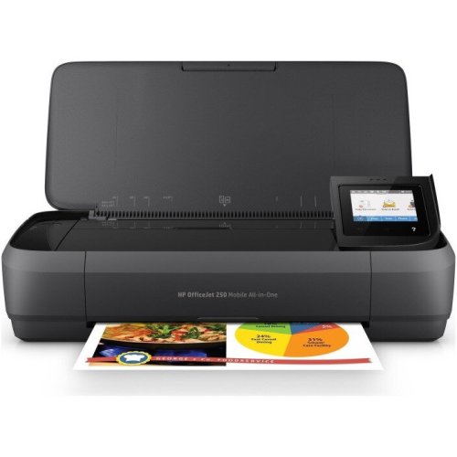 HP Multifunctionala HP OfficeJet 250 Mobile All-in-One, InkJet, Color, Format A4, Wi-Fi, Portabila