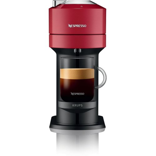 KRUPS Espressor Nespresso by Krups XN910510 Vertuo Next, 1500W, Tehnologie de extractie Centrifuzie, Conectare la telefon, 1.1L, Rosu
