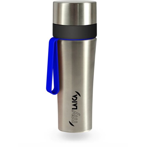 Laica Sticla filtranta Sport myLaica, Inox, 0,55 litri, portabila, Albastru