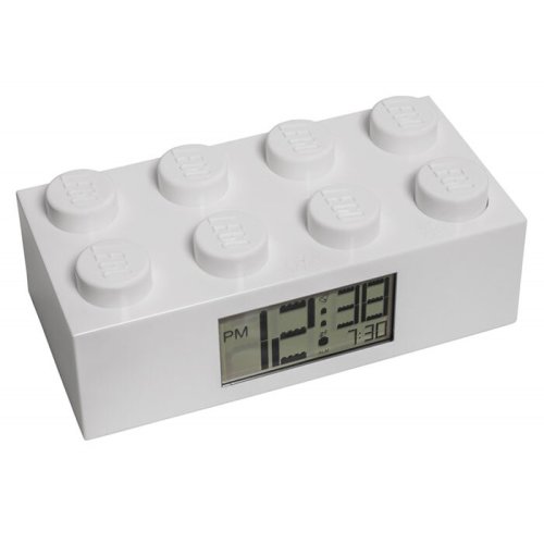 LEGO® LEGO Ceas desteptator , caramida alba (7001026)
