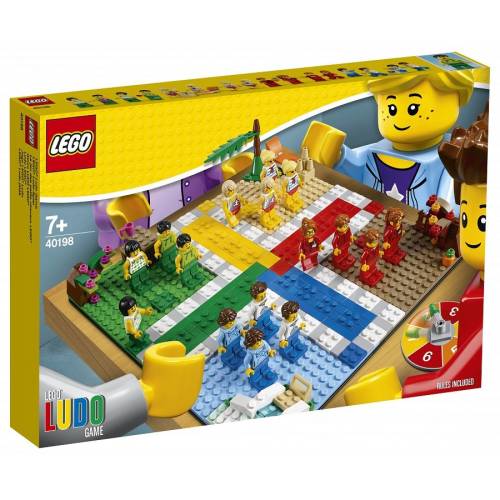 LEGO® LEGO Ludo - Cine râde la sfârșitul unui joc de masă (40198)