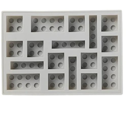 LEGO® LEGO Tava pentru cuburi de gheata gri(41000003)