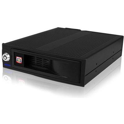 RAIDSONIC Suport mobil Icy Box 5,25' pentru HDD 3,5'' SATA, ventilator, negru