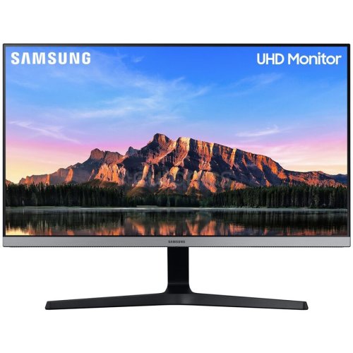 Samsung Monitor LED IPS Samsung 28, 4K UHD, HDMI, FreeSync, Negru/Gri