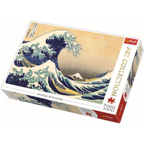 TREFL Puzzle Trefl, Marele val de la Kanagawa, 1000 piese