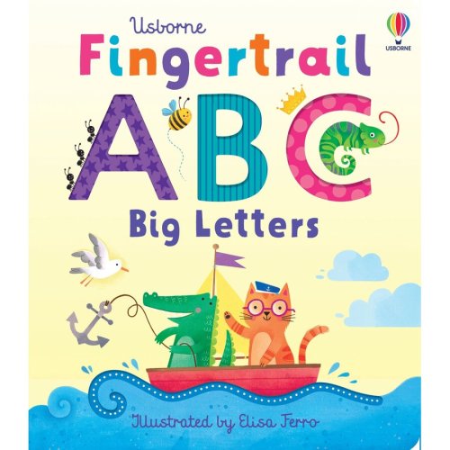Usborne Fingertrail ABC Big Letters - Carte Usborne 2+