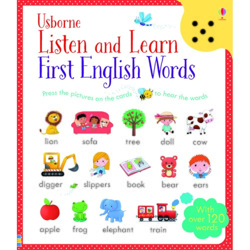 Usborne Listen and Learn English Words - Usborne book (2+)