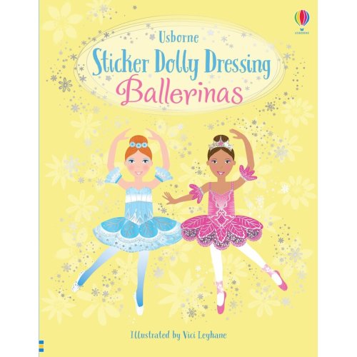 Usborne Sticker Dolly Dressing Ballerinas - Carte Usborne 6+