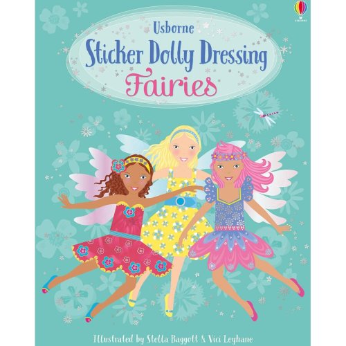 Usborne Sticker Dolly Dressing Fairies - Carte Usborne 5+