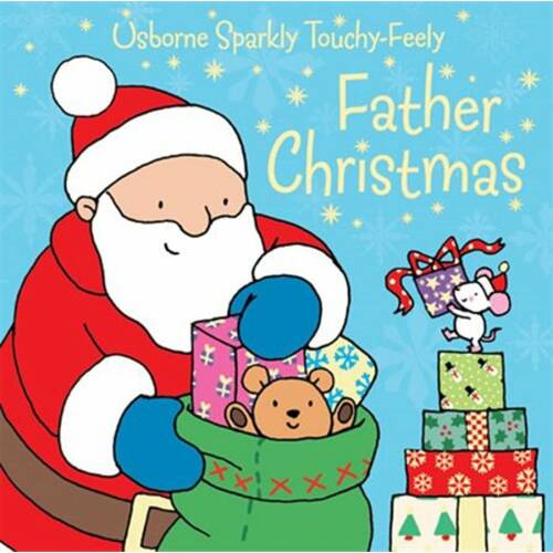 Usborne Touchy-Feely Father Christmas - Carte Usborne (1+)