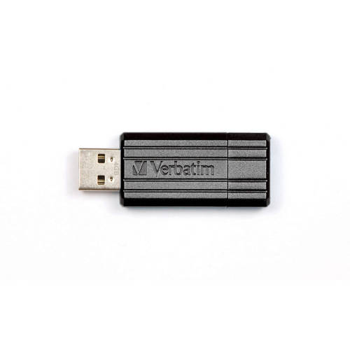 Verbatim Memorie USB Verbatim PinStripe 64GB USB 2.0 Black