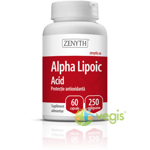 Zenyth pharma - Alpha lipoic acid 250mg 60cps