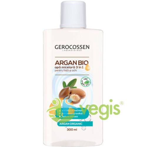 Gerocossen - Argan bio apa micelara 3in1 pentru fata si ochi 300ml