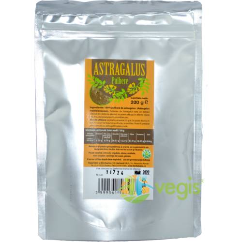 Herbavit - Astragalus pulbere 200g
