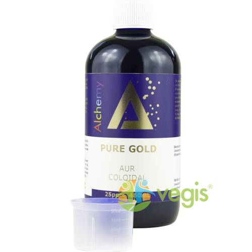 Pure alchemy - Aur coloidal puregold (25ppm) 480ml