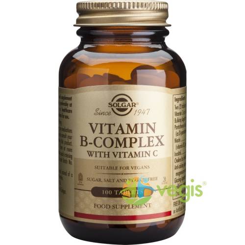 B-Complex Cu Vitamina C 100tb