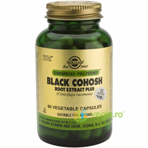 Black Cohosh Root Extract Plus (Extract de Lumanarele/ cimicifuga) 60cps