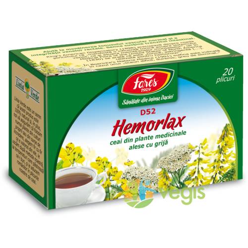 Fares - Ceai hemorlax (antihemoroidal) 20dz