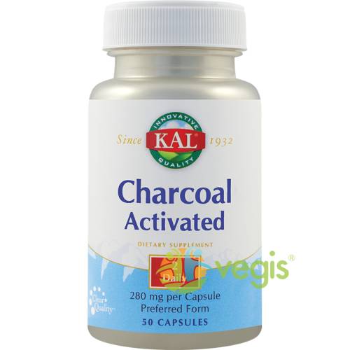 Kal - Charcoal activated (carbune medicinal activ) 50cps