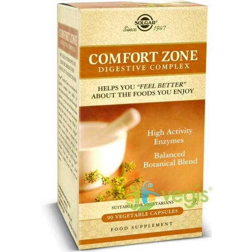 Solgar - Comfort zone digestive complex 90cps vegetale