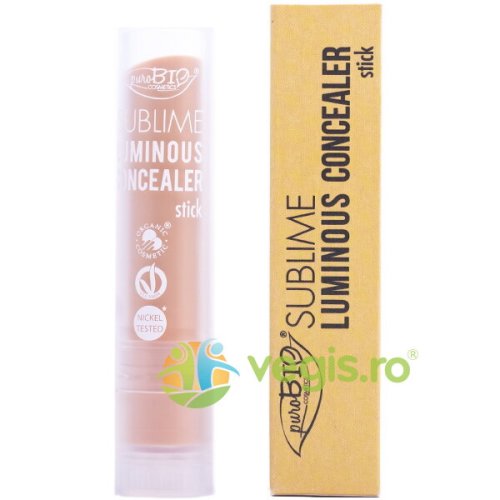 Purobio cosmetics - Corector stick sublime luminous 02 bio 3.6g