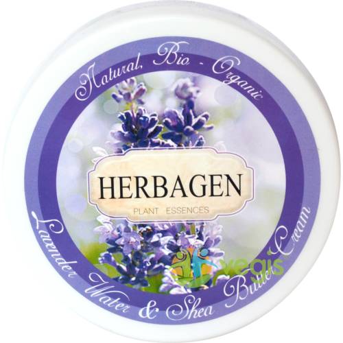 Herbagen - Crema cu apa de lavanda bio 150ml