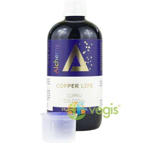 Pure alchemy - Cupru coloidal copper life (25ppm) 480ml