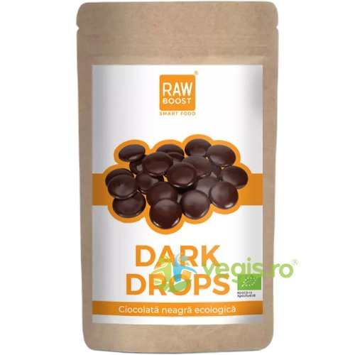 Dark Drops Ciocolata Neagra Ecologica/Bio 90g