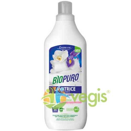 Detergent Lichid Hipoalergenic pentru Rufe Albe si Colorate Ecologic/Bio 1000ml