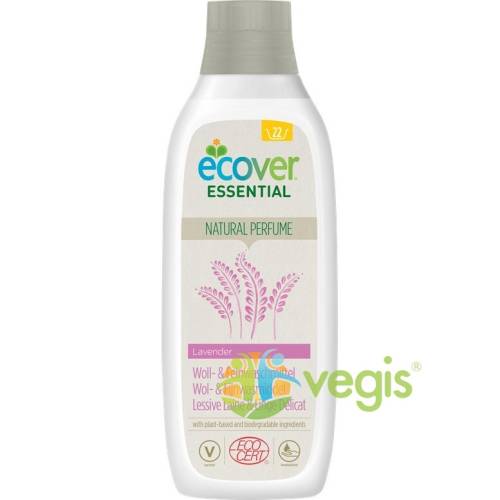 Ecover - Detergent lichid pentru lana si rufe delicate cu lavanda ecologic/bio 1l