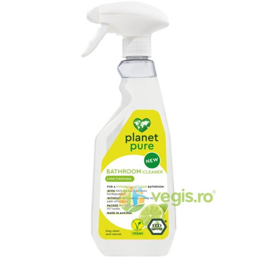 Planet pure - Detergent pentru baie cu lime ecologic/bio 500ml
