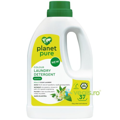 Detergent pentru Rufe Colorate cu Iasomie Ecologic/Bio 1.48L