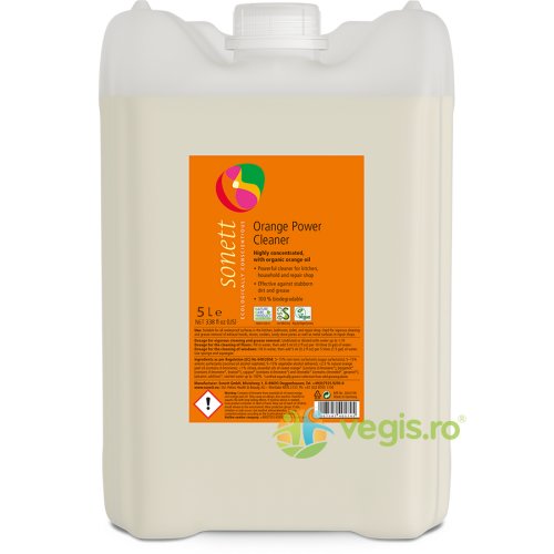 Detergent Universal Concentrat cu Ulei de Portocale Ecologic/Bio 5L