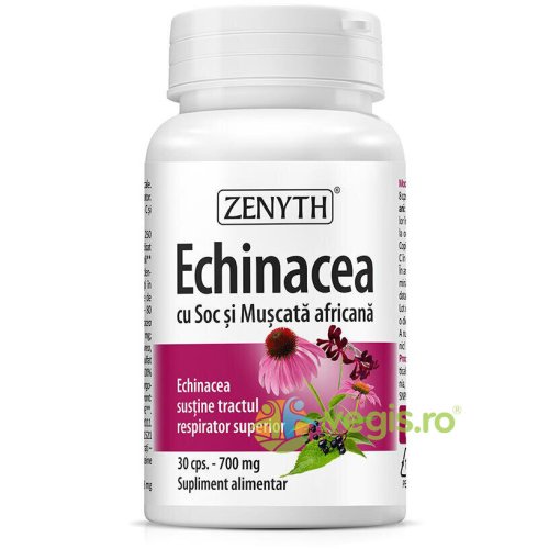 Zenyth pharma - Echinacea cu soc 30cps