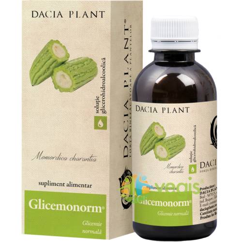 Dacia plant - Glicemonorm remediu 200ml