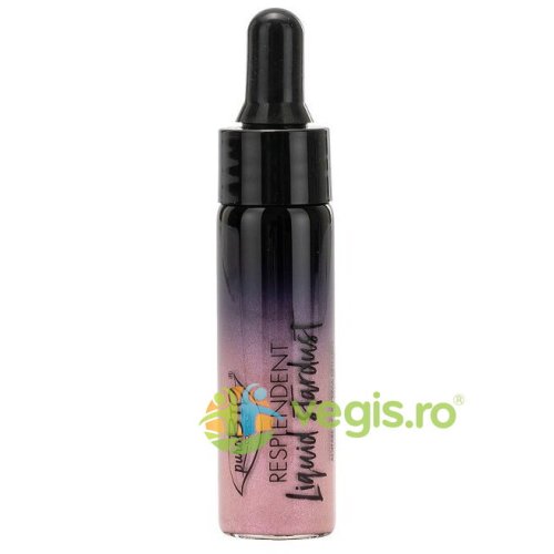 Purobio cosmetics - Iluminator lichid n.03 - roz rece bio 12ml
