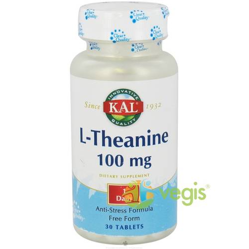 Kal - L-theanine 100mg 30cpr (l-teanina)